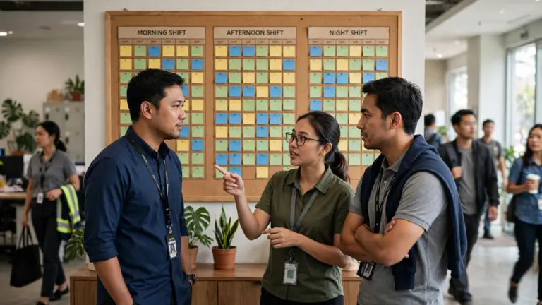 cara mengatur shift kerja