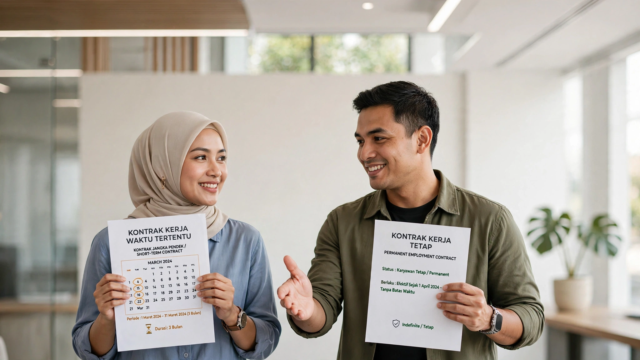 perbedaan pkwt dan pkwtt