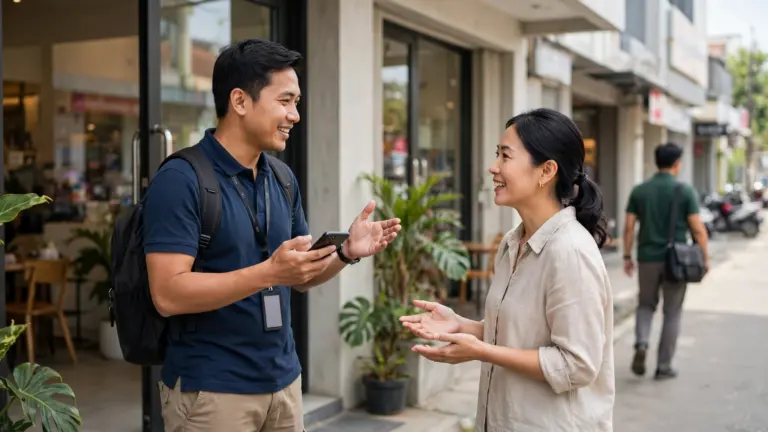 keuntungan aplikasi kunjungan sales online